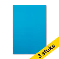 Aanbieding: 3x 123inkt magnetisch uitwisbaar vel blauw (20 x 30 cm)