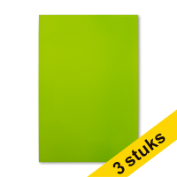 Aanbieding: 3x 123inkt magnetisch uitwisbaar vel groen (20 x 30 cm)