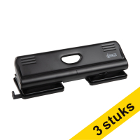 Aanbieding: 3x 123inkt perforator zwart 4-gaats (22 vellen)