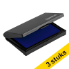 Aanbieding: 3x 123inkt stempelkussen blauw