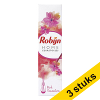 Aanbieding: 3x Robijn Home Pink Sensation geurstokjes (45 ml)