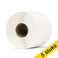 Aanbieding: 5x 123inkt LW650XL PRO S0904980 extra grote verzendetiketten