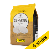 Aanbieding: 6x 123inkt koffiepads Dark Roast 36 stuks