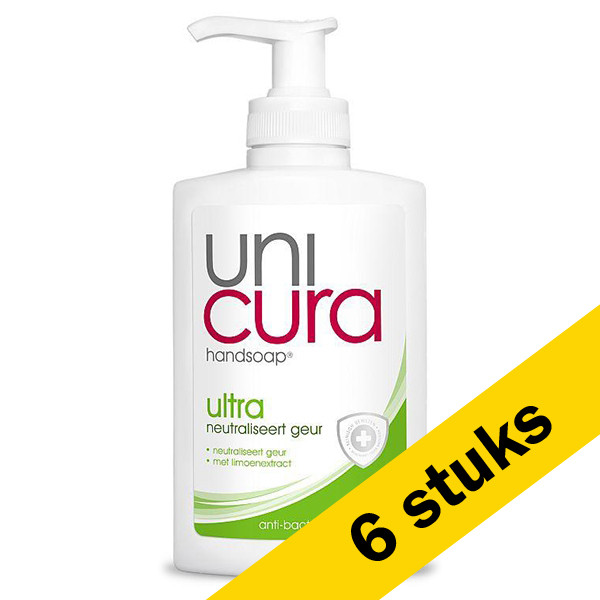 Aanbieding: 6x Unicura handzeep Ultra (250 ml)  SUN00014 - 1