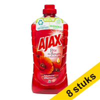 Aanbieding: 8x Ajax allesreiniger Rode Bloem (1000 ml)  SAJ00033