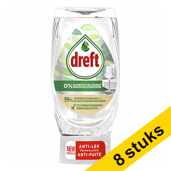 Aanbieding: 8x Dreft Max Power Pure & Clean afwasmiddel (370 ml)  SDR06038 - 1