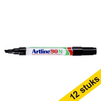 Aanbieding: 12x Artline 90 permanent marker (2 - 5 mm schuin) - zwart
