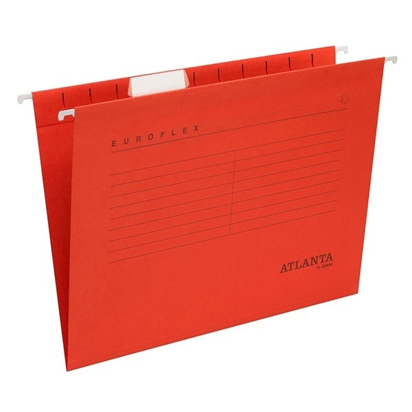 Atlanta Euroflex verticale hangmap A4 - 330 mm met V-bodem rood (25 stuks) 2652742200 203011 - 1