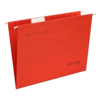 Atlanta Euroflex verticale hangmap A4 - 330 mm met V-bodem rood (25 stuks) 2652742200 203011