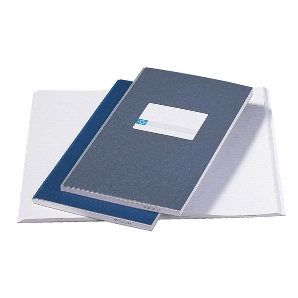 Atlanta notitieboek 165 x 210 mm gelijnd 80 vellen blauw 2101224600 203072 - 1