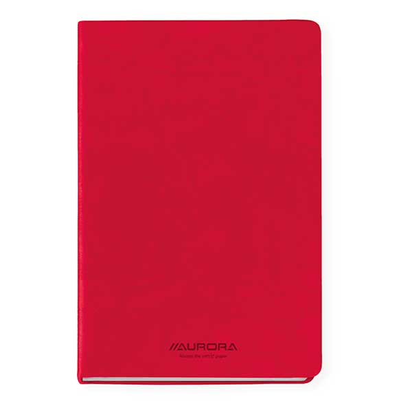 Aurora Capri notitieboek A5 gelijnd 96 vellen rood 2396CAR 330074 - 1