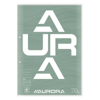 Aurora cursusblok A4 gelinieerd 70 grams groen (100 vel) D102CDT/G 330106