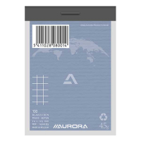 Aurora cursusblok A7 geruit 5 mm 45 g/m² 100 vellen 1400LQ5 330055