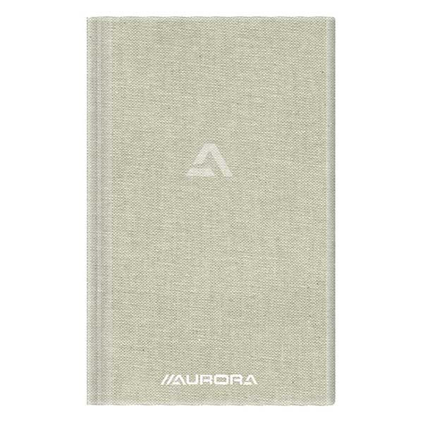 Aurora notitieboek 125 x 195 mm geruit 96 vellen grijs (5 mm) 1396SQ5 330063 - 1