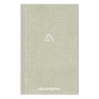 Aurora notitieboek 125 x 195 mm geruit 96 vellen grijs (5 mm) 1396SQ5 330063