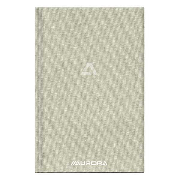 Aurora notitieboek 145 x 220 mm gelijnd 96 vellen grijs 2396ST 330064 - 1