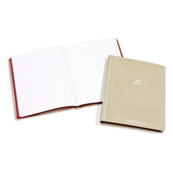 Aurora notitieboek 165 x 210 mm geruit 96 vellen grijs (5 mm) 6100SQ5 330060 - 1