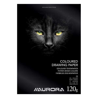Aurora tekenblok A4 120 g/m² gekleurd papier (20 vellen) BL47 330072