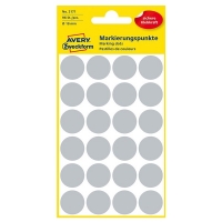 Avery Zweckform 3171 markeringspunten Ø 18 mm grijs (96 etiketten) AV-3171 212703