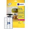 Avery Zweckform L4773-20 weerbestendige etiketten 63,5 x 33,9 mm (480 etiketten)