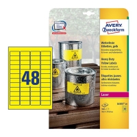 Avery Zweckform L6103-20 weerbestendige etiketten 45,7 mm x 21.2 mm (960 etiketten) L6103-20 212698