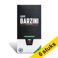 Aanbieding: 6x Barzini Lungo koffiecups (22 stuks)