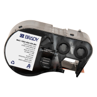Brady M4C-1000-595-OR-BK tape vinyl zwart op oranje 25,4 mm x 7,62 m (origineel) M4C-1000-595-OR-BK 148230