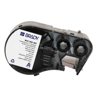 Brady M4C-500-492 FreezerBondz tape polyester zwart op wit 12,7 mm x 7,62 m (origineel) M4C-500-492 148200