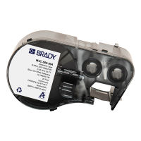 Brady M4C-500-584 plastic labels zwart op wit 12,7 mm x 7,62 m (origineel) M4C-500-584 148374