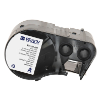 Brady M5-120-499 nylonweefsel labels zwart op wit 25,4 mm x 12,7 mm (origineel) M5-120-499 148298