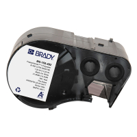 Brady M5-155-492 Freezerbondz polyester labels zwart op wit 6,35 mm x 31,75 mm (origineel) M5-155-492 148284