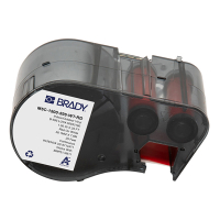 Brady M5C-1500-595-WT-RD tape vinyl rood op wit 38,1 mm x 7,62 m (origineel) M5C-1500-595-WT-RD 148212