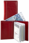 Brepols Palermo portemonnee rood voor 20 pasjes