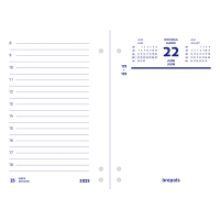 Brepols dagomlegkalender 2025 8,4 x 12 cm (2-talig) 1.856.9900.00.7.0 261420