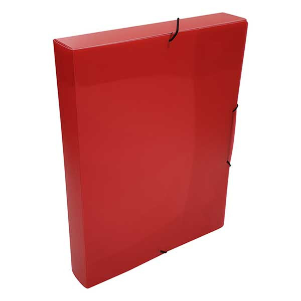Bronyl elastobox transparant rood 40 mm 106403 402814 - 1
