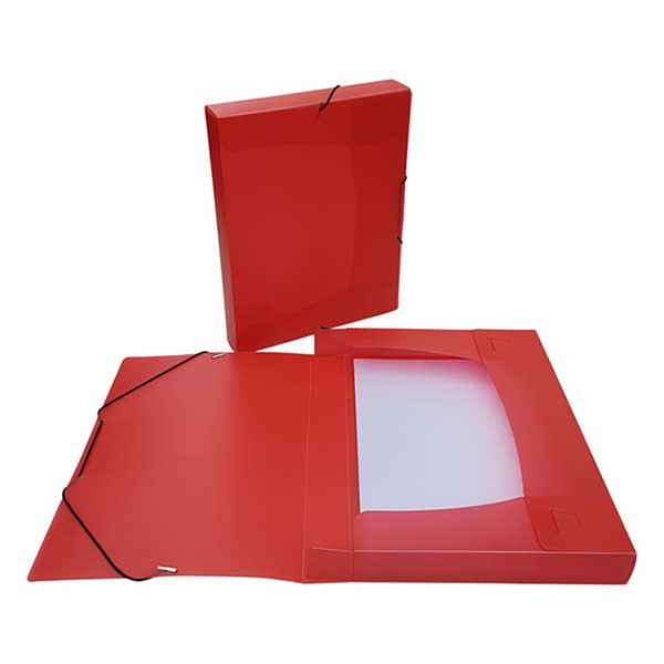 Bronyl elastobox transparant rood 40 mm 106403 402814 - 2