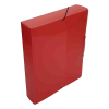 Bronyl elastobox transparant rood 60 mm
