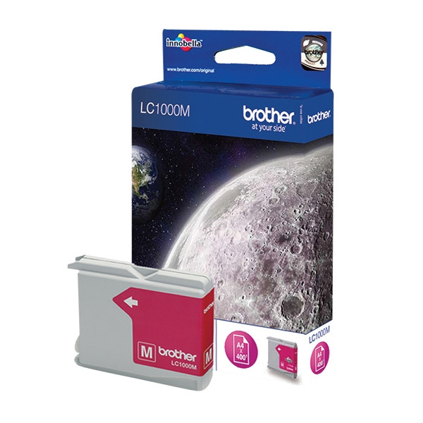 Brother LC-1000M inktcartridge magenta (origineel) LC1000M 028460 - 1