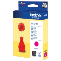 Brother LC-121M inktcartridge magenta (origineel) LC-121M 029118