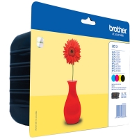 Brother LC-121VALBP multipack zwart + 3 kleuren (origineel) LC-121VALBP 029122