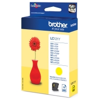 Brother LC-121Y inktcartridge geel (origineel) LC-121Y 029120