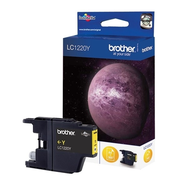 Brother LC-1220Y inktcartridge geel (origineel) LC1220Y 900563 - 1