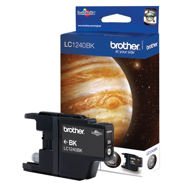 Brother LC-1240BK inktcartridge zwart (origineel) LC1240BK 900755 - 1