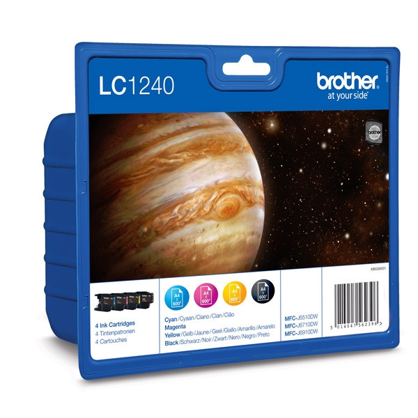 Brother LC-1240VALBP multipack 4 inktcartridges (origineel) LC1240VALBP 029084 - 1