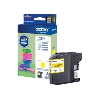 Brother LC-221Y inktcartridge geel lage capaciteit (origineel) LC221Y 350012