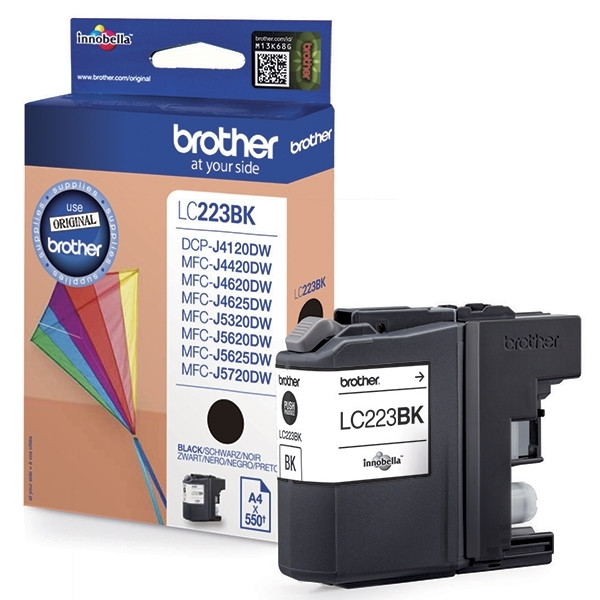 Brother LC-223BK inktcartridge zwart (origineel) LC-223BK 902599 - 1