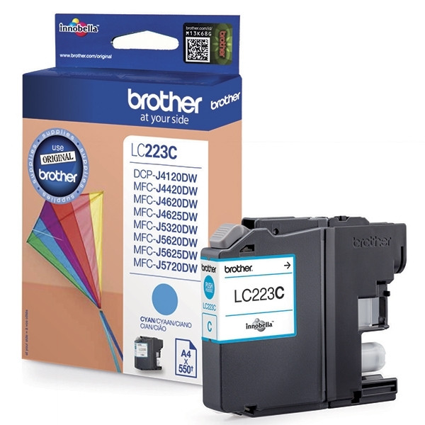 Brother LC-223C inktcartridge cyaan (origineel) LC-223C 902600 - 1