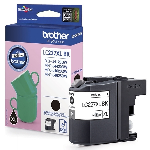 Brother LC-227XLBK inktcartridge zwart hoge capaciteit (origineel) LC-227XLBK 902603 - 1