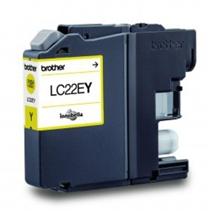 Brother LC-22EY inktcartridge geel (origineel) LC22EY 028948 - 1