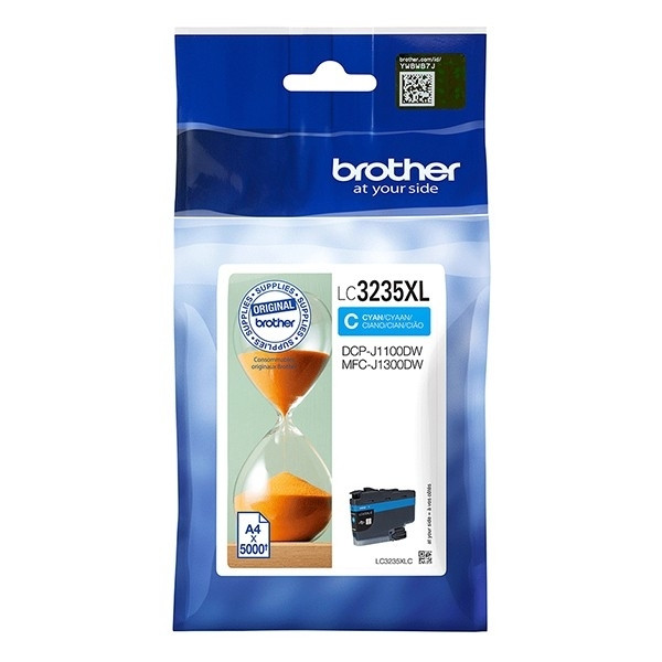 Brother LC-3235XLC inktcartridge cyaan hoge capaciteit (origineel) LC3235XLC 051196 - 1